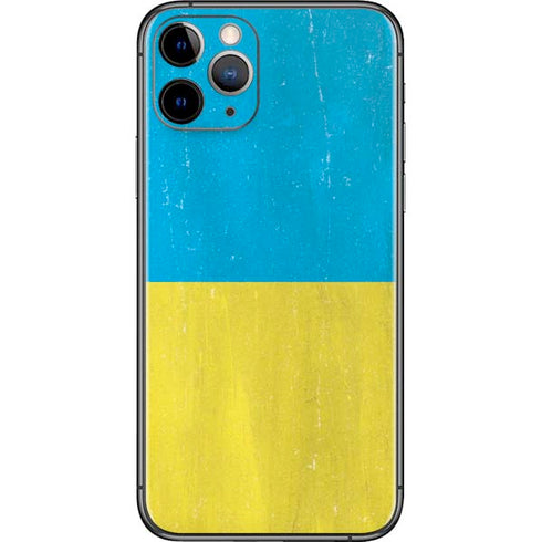 Ukraine Flag Distressed iPhone 11 Pro Skin